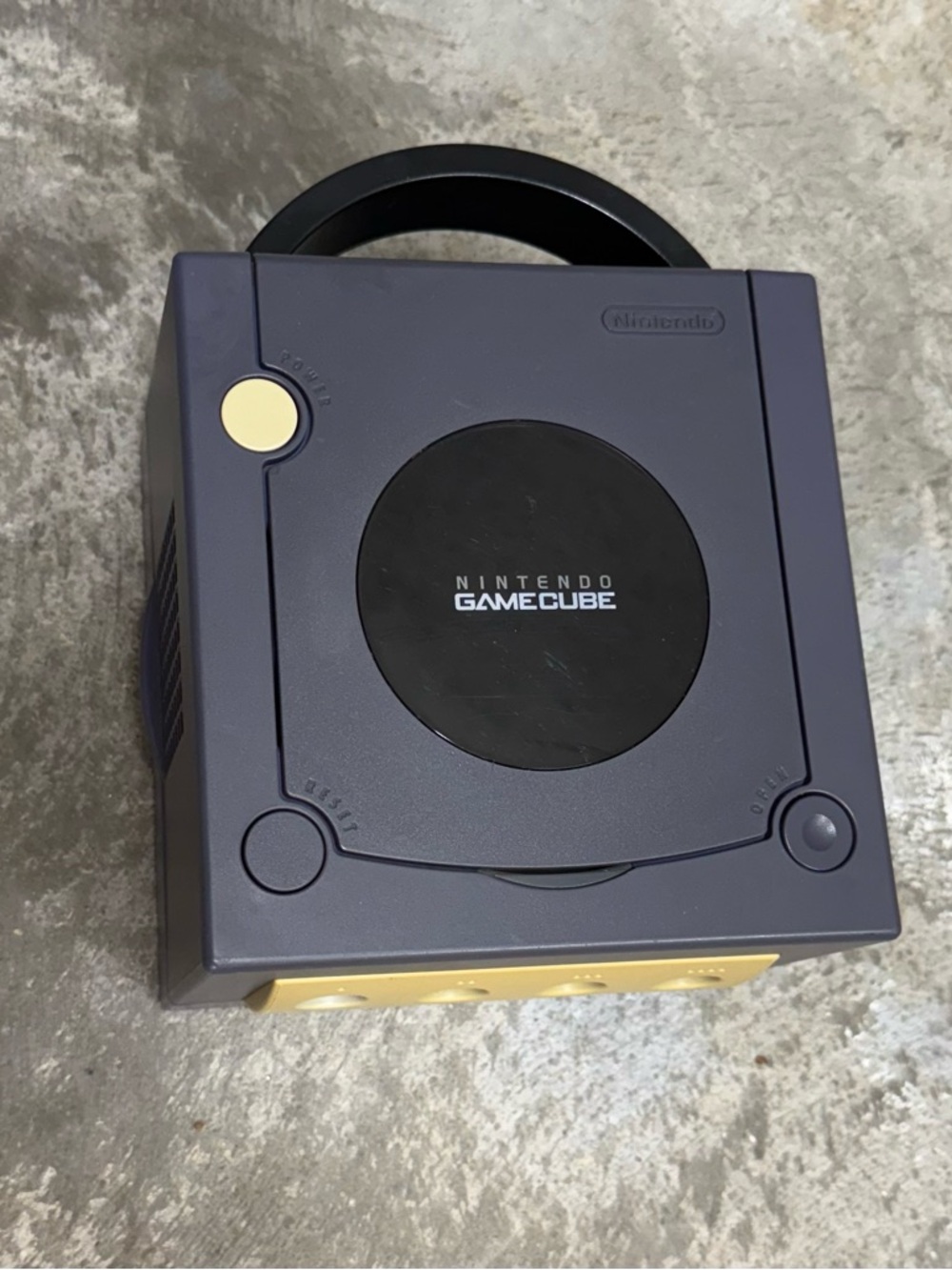 Nintendo GameCube Indigo Bundle Controller Kirby Air Ride Tested - Picture 9 of 11